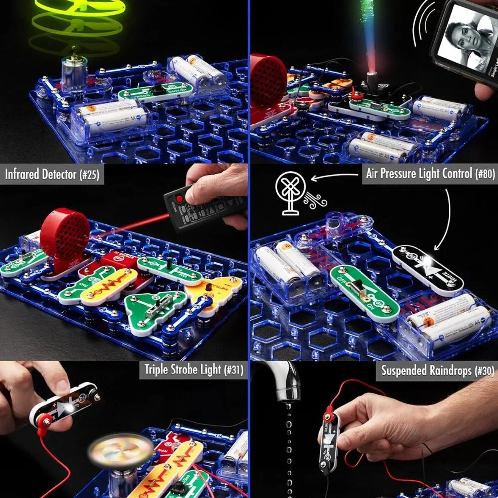 Snap Circuits LIGHT Electronics Exploration Kit | Over 175 Exciting STEM Project - Picture 4 of 7